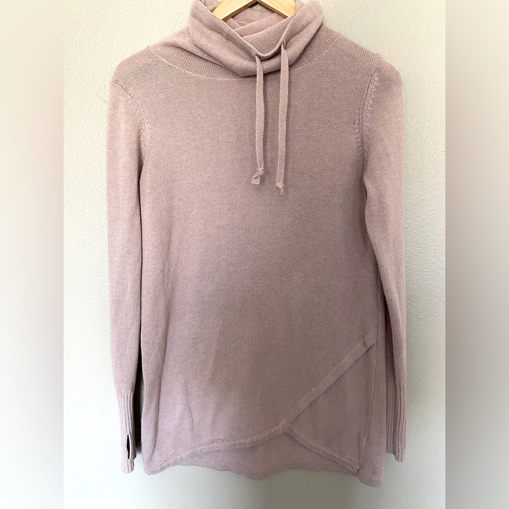 Akini Tunic Mauve Sweater Size Small
